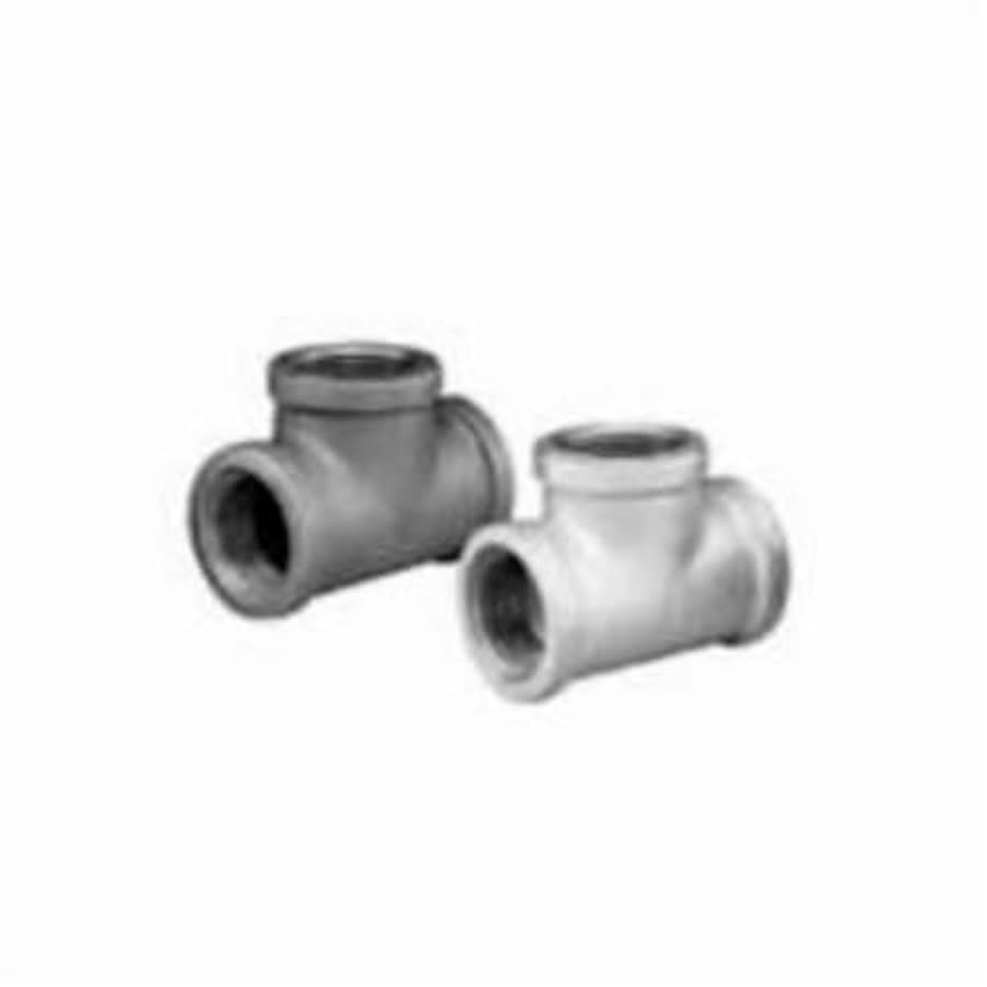 Tee, 1 in, FNPT, 150 lb, Malleable Iron, Black