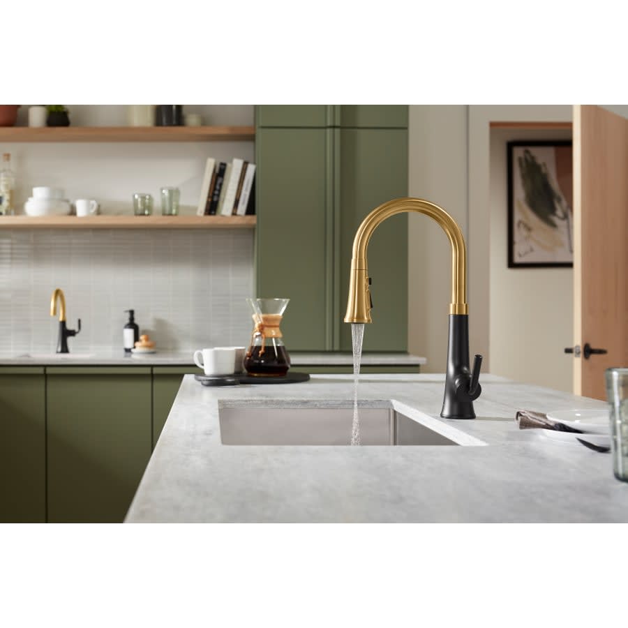 Tone 1.5 GPM Single Hole Pull Down Kitchen Faucet