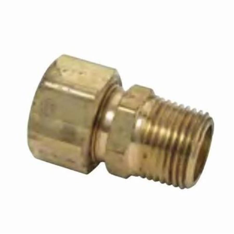 Union, 7/8 x 3/4 in, Comp x MNPT, Brass, Rough Brass, Domestic
