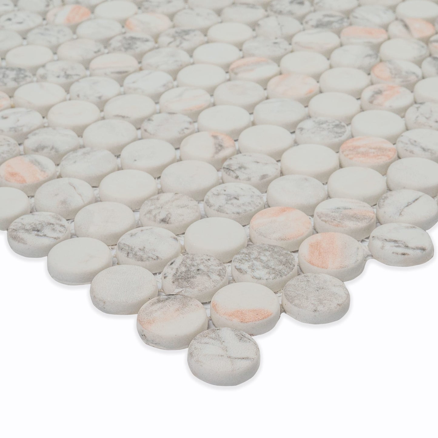 Briar Rosa Penny Round Tile