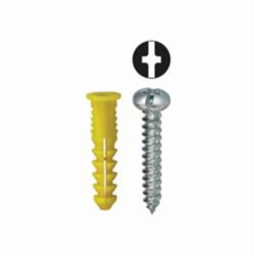 Screw Anchor Kit, #10 , Electrogalvanized