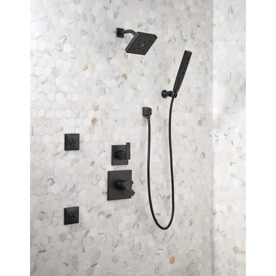 Ara Monitor 17 Series Dual Function Pressure Balanced Shower Only with Integrated Volume Control - Less Rough-In Valve