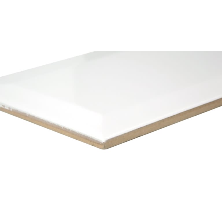 CHOICE II WHITE BEVEL GL 4X12