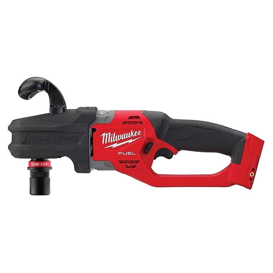 M18™ FUEL™ Hole Hawg™ Cordless Right Angle Drill, QUIK-LOK™ Chuck, 18 V, 1550 rpm No-Load, 15.6 in OAL, REDLITHIUM™ Lithium-Ion Battery