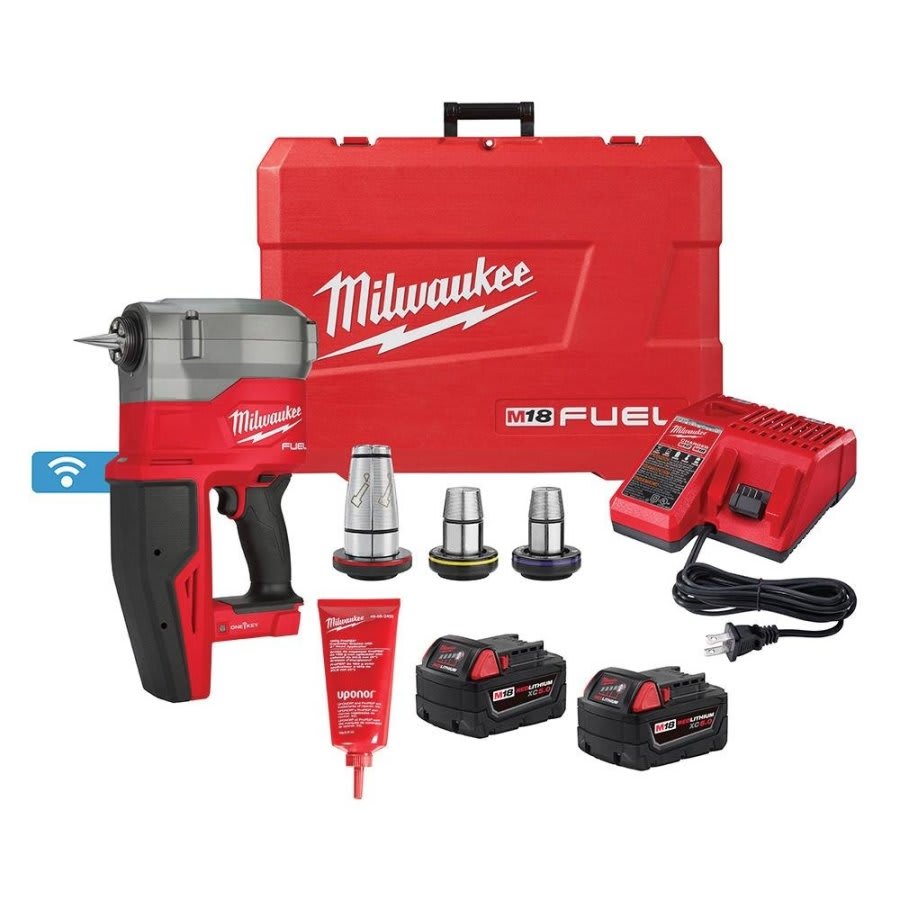 M18™ FUEL™ ONE-KEY™ Cordless Expander Kit, 3/8 to 2 in, Tubing, 18 V, Lithium-Ion Battery