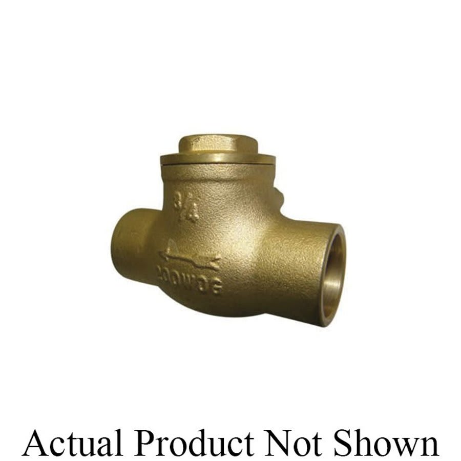 Swing Check Valve, 1/2 in, C, Brass