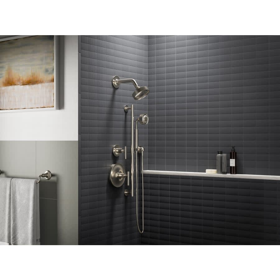 Purist Shower Only Trim Package with 2.5 GPM Single Function Shower Head with MasterClean and Rite-Temp Technologies