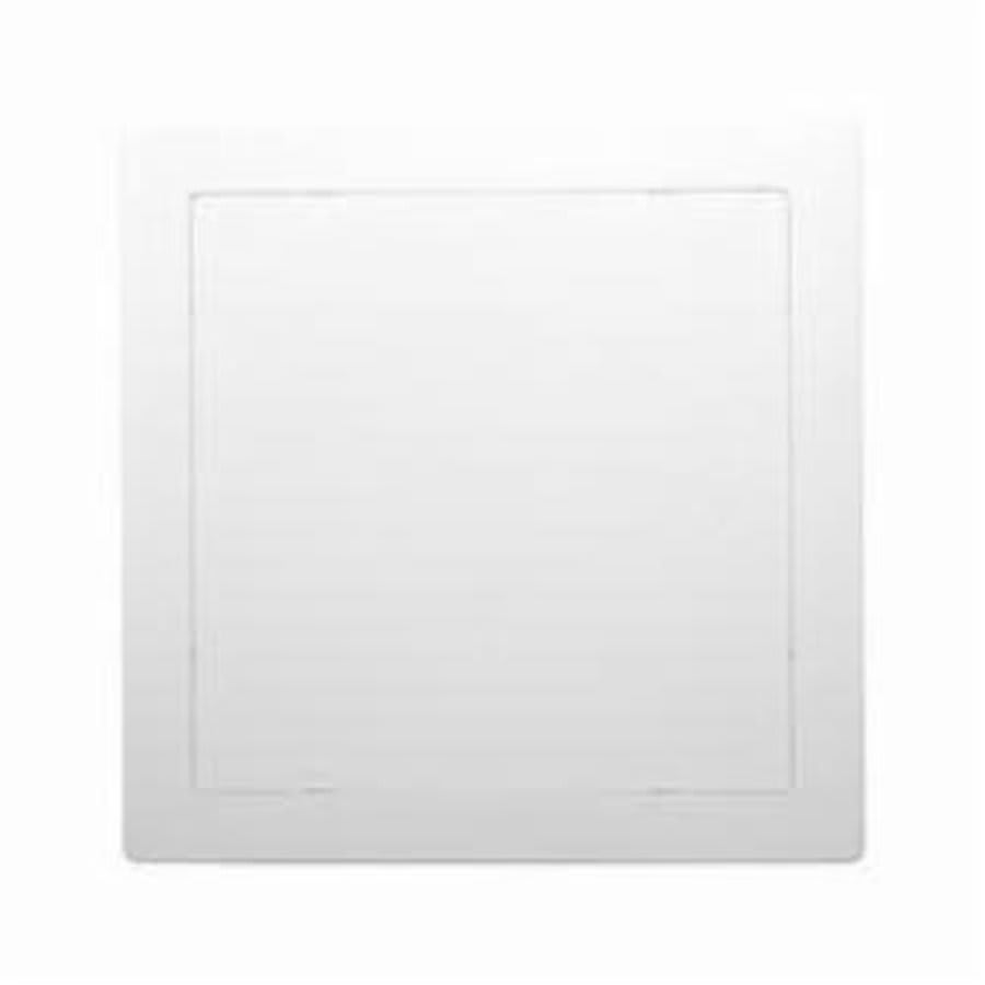 Plastic Access Door, Push Lock, 14 x 14 in, Polystyrene, Primer Coated