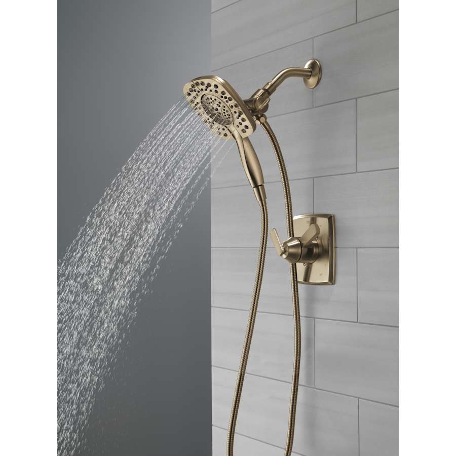Ashlyn Monitor 17 Series Dual Function Pressure Balanced Shower Only with In2ition and Integrated Volume Control - Less Rough-In Valve