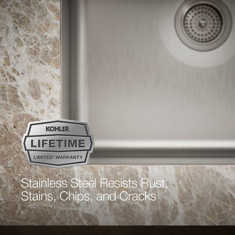 Undertone 23" Undermount Single Basin Stainless Steel Utility Sink