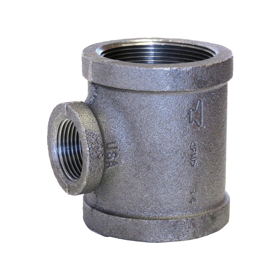 Tee, 2 x 1 in, FNPT, 150 lb, Malleable Iron, Galvanized