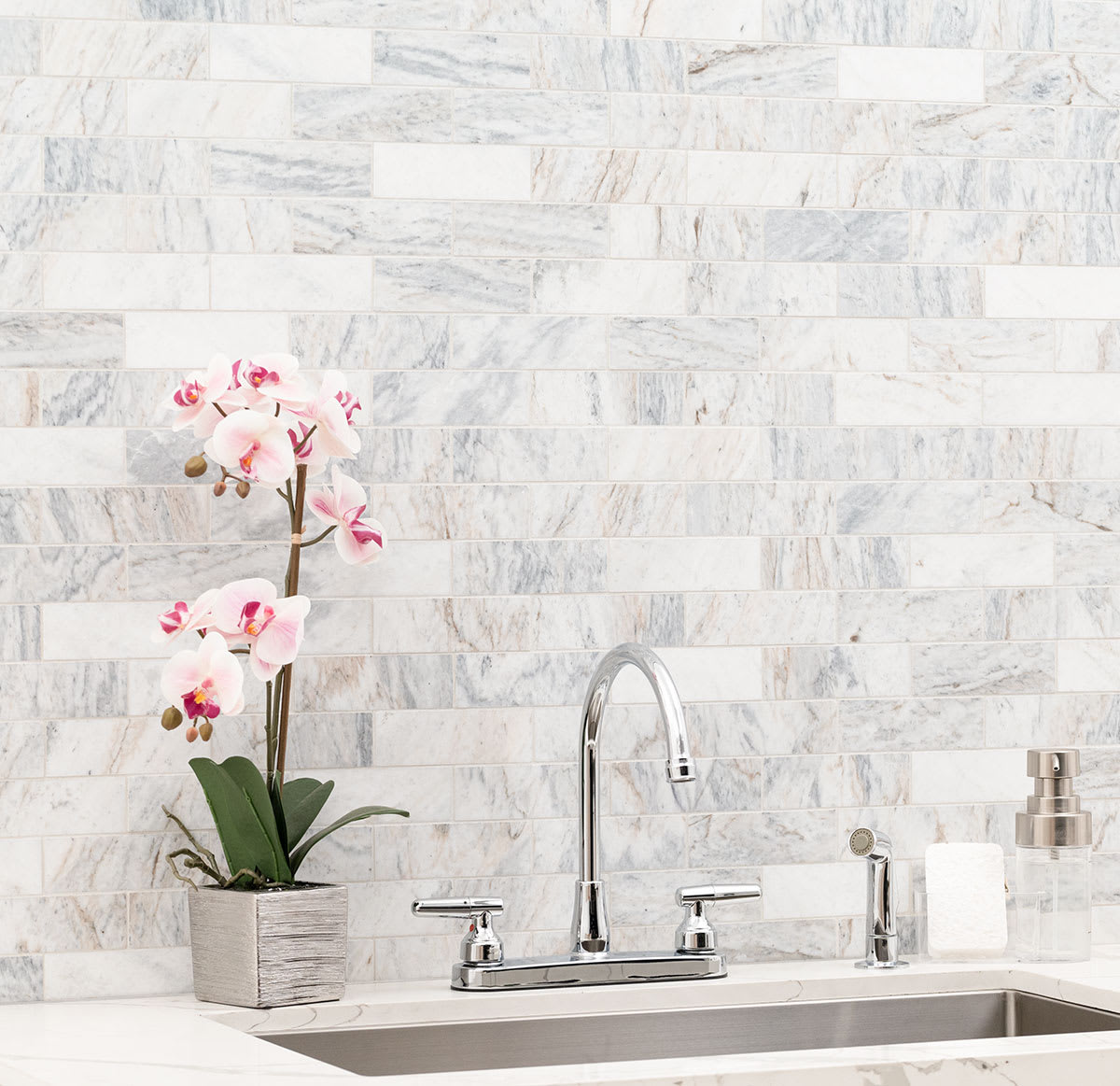 Capri Blue Honed Subway Tile