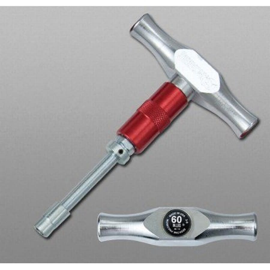 T Handle Torque Wrench, 60 in-lb