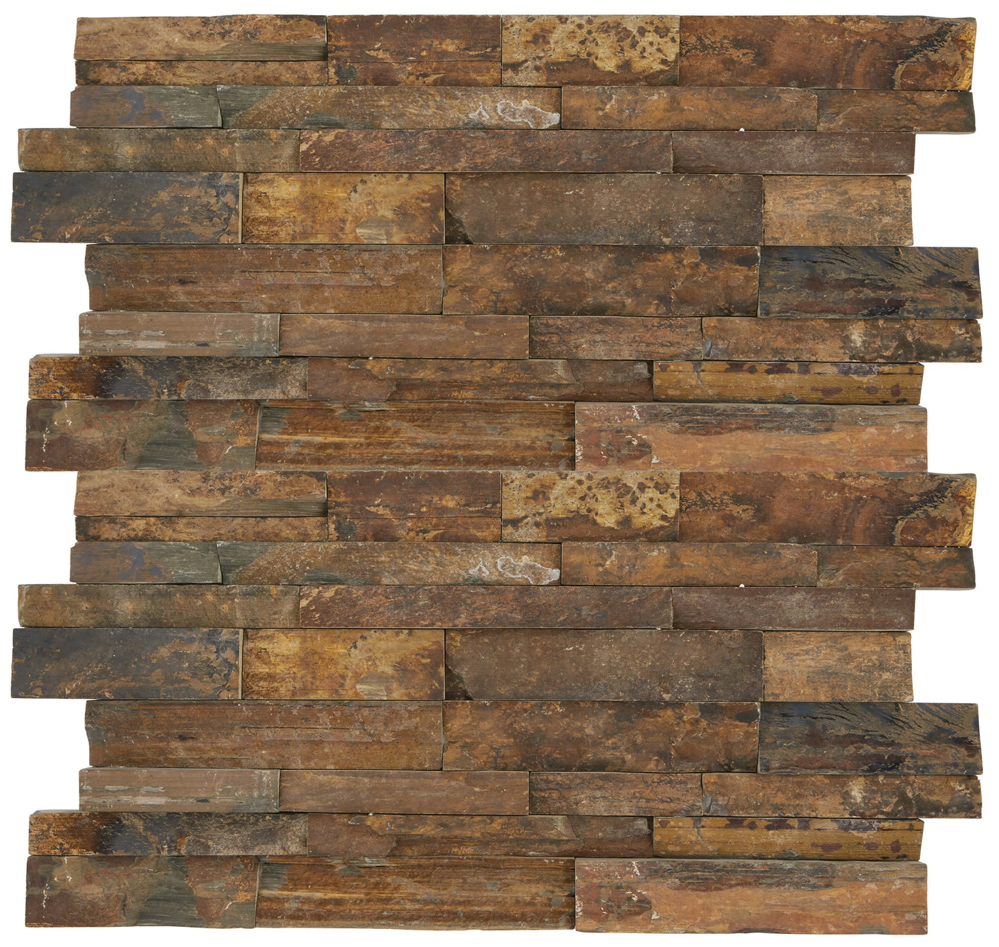 Stacked Stone Tibetan Slate Stacked, Natural Cleft 6X24