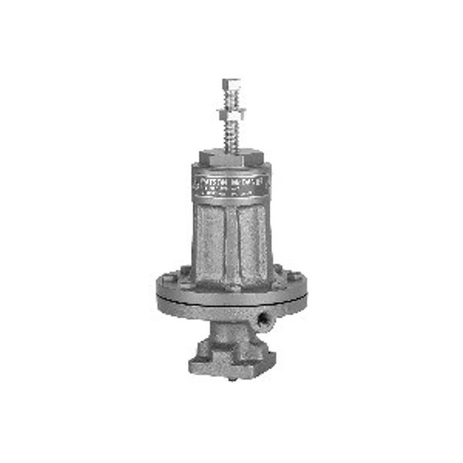 Spring Loaded Pressure Pilot, For HD Series Regulating Valve, 3 to 25 psi Reduced Outlet Pressure, Cast Steel, Yellow