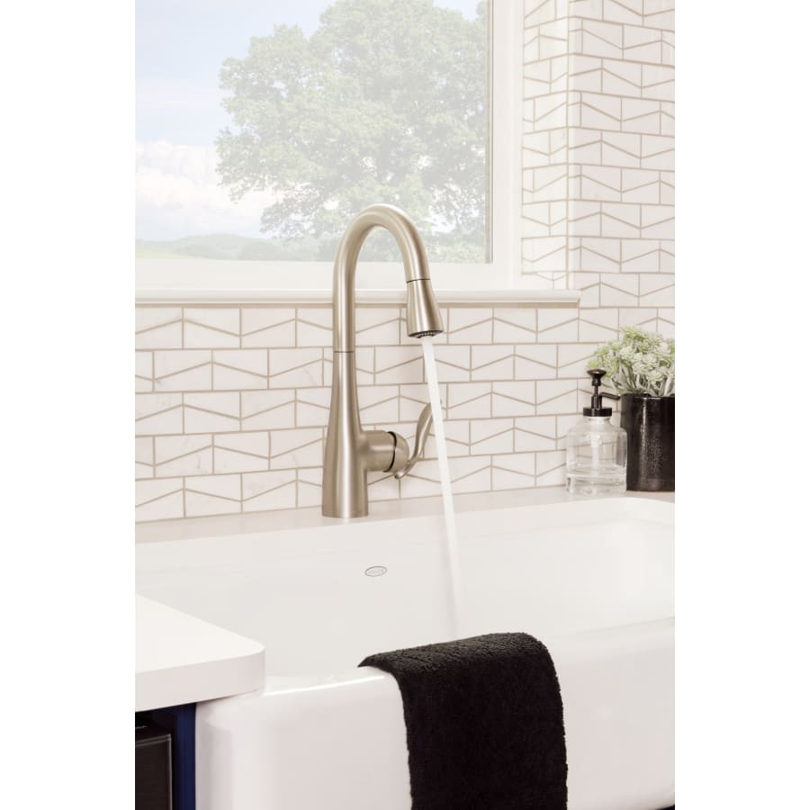 Arbor Single Handle Pulldown Spray Bar Faucet with Reflex Technology