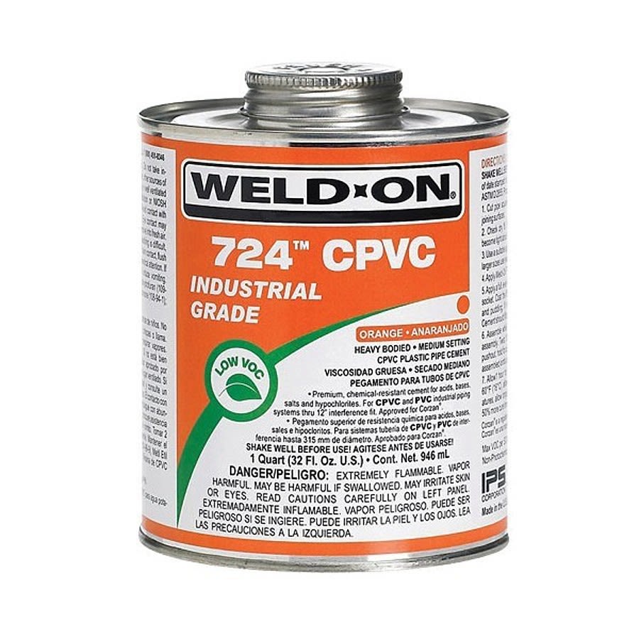 724™ Heavy Body Cement, 1 gal, Orange, For CPVC