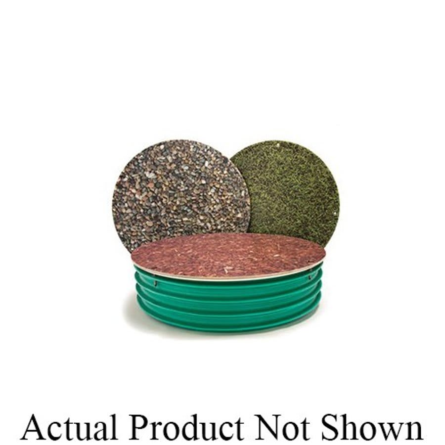 DuraFiber™ Tank Solid Lid, 24 in Dia, Fiberglass