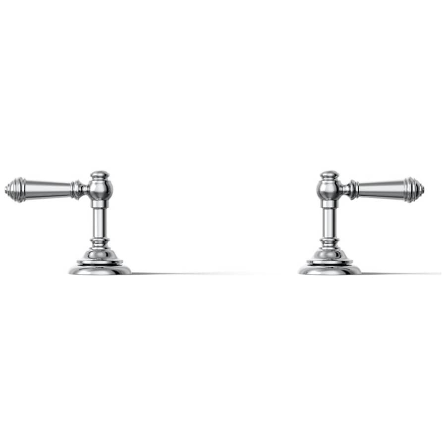 Artifacts Deck-Mount Bath Faucet Handle Trim with Lever Design