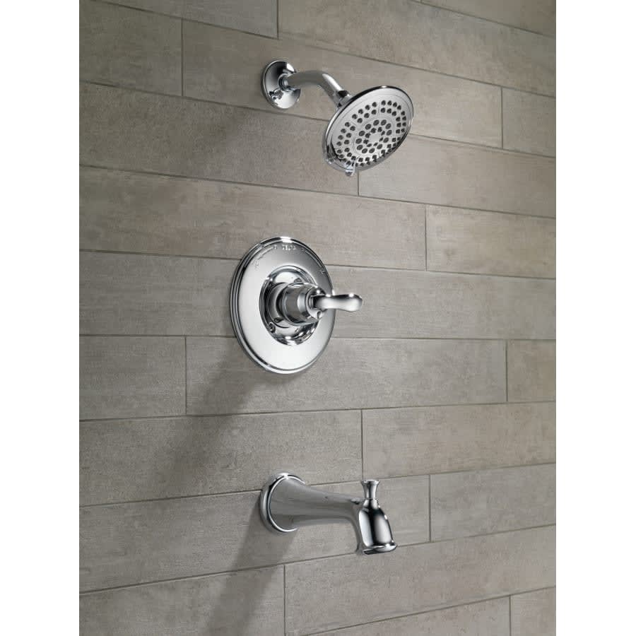 Linden Monitor 14 Series Single Function Pressure Balanced Tub and Shower - Less Rough-In Valve