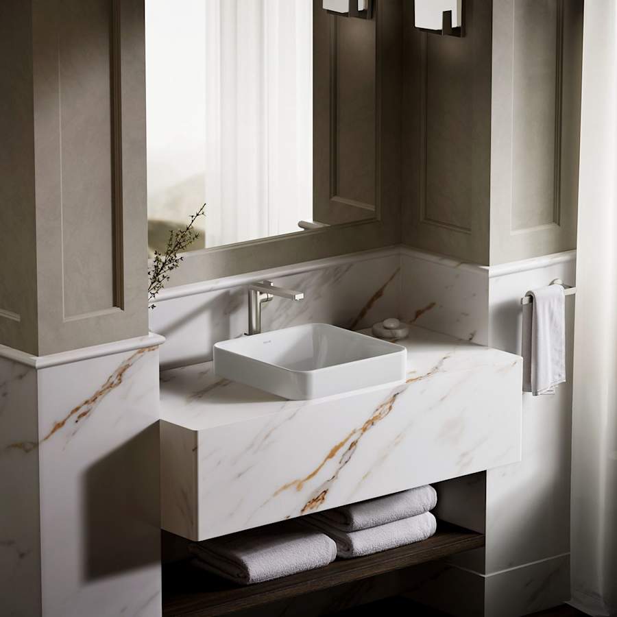 Vox 16-3/4" Vessel Sink with Overflow