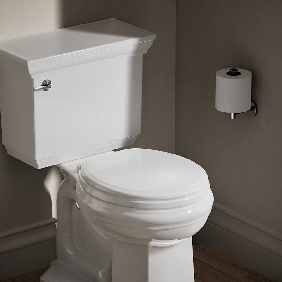 Ridgewood® Round Closed-front Toilet Seat with Quiet-Closeâ¢