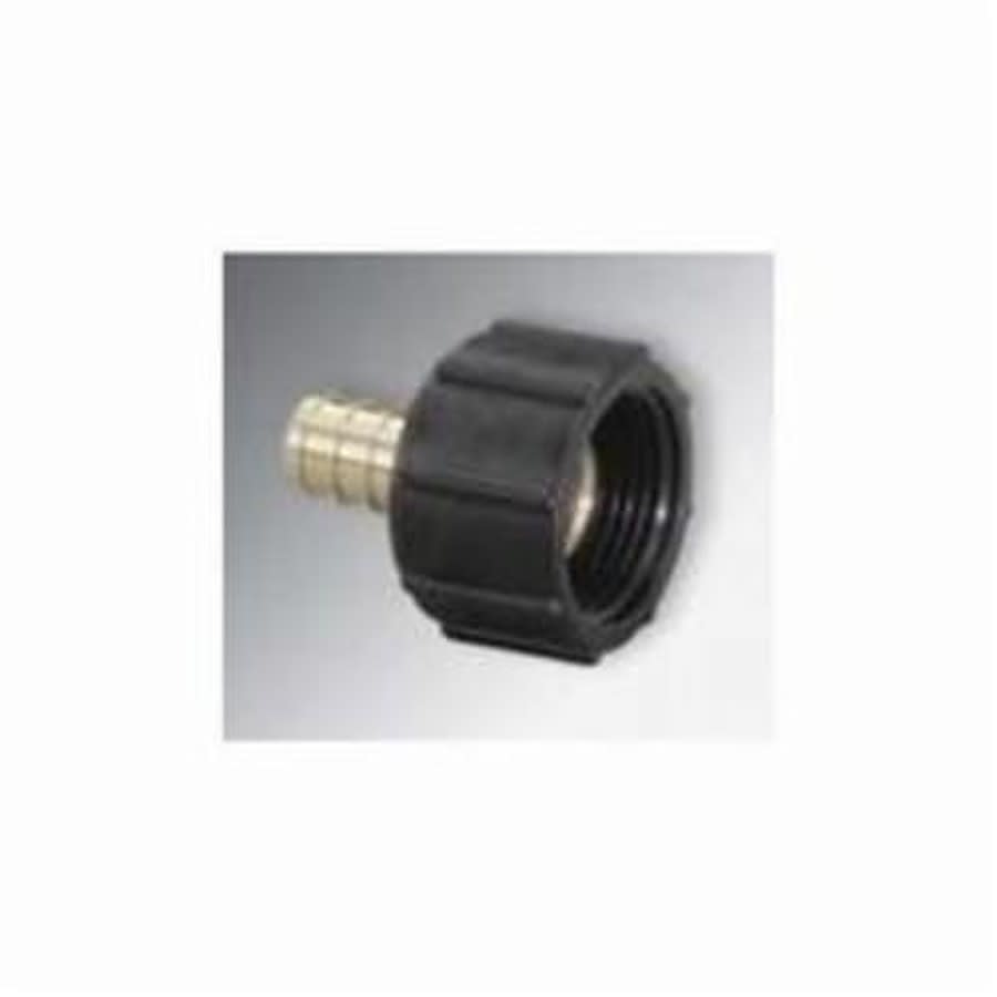 ManaBloc® Adapter, 1/2 in, Crimp PEX x ManaBloc® Port, Brass