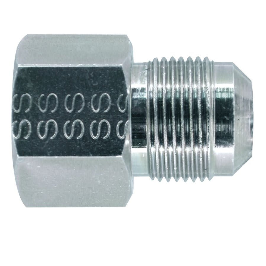 90 Series 240217 Gas Adapter, 1 x 3/4 in, OD Flare x MNPT, Carbon Steel