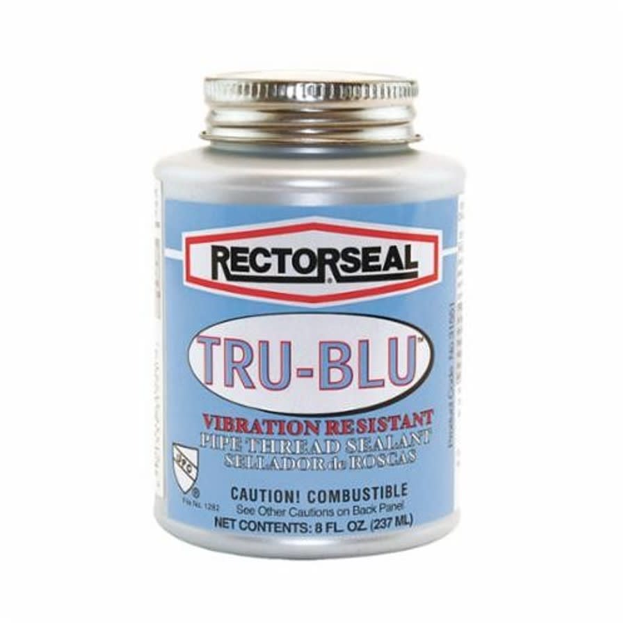 Tru-Blu™ Vibration Resistant Pipe Thread Sealant, 8 oz Can, Blue