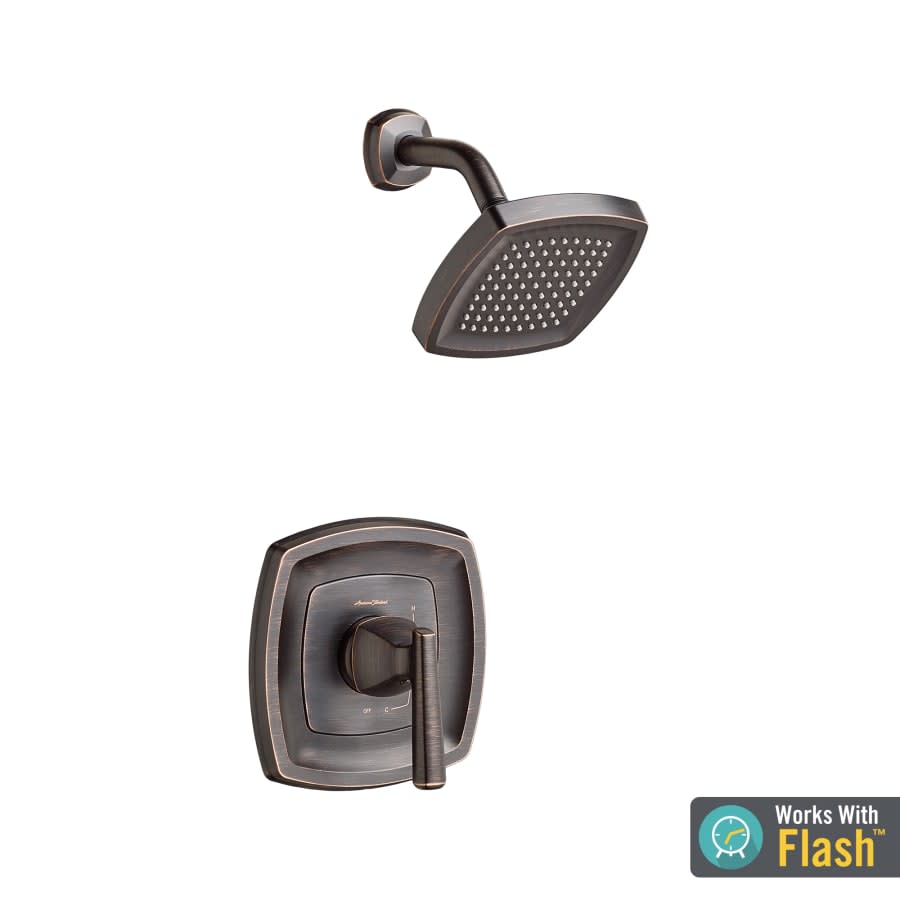 Edgemere Shower Only Trim Package with 1.8 GPM Single Function Shower Head Lever Handle