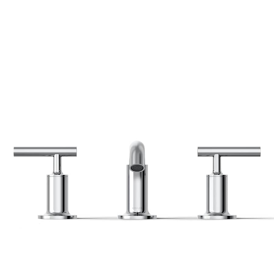 Purist 1.2 GPM Widespread Bathroom Faucet with Pop-Up Drain Assembly