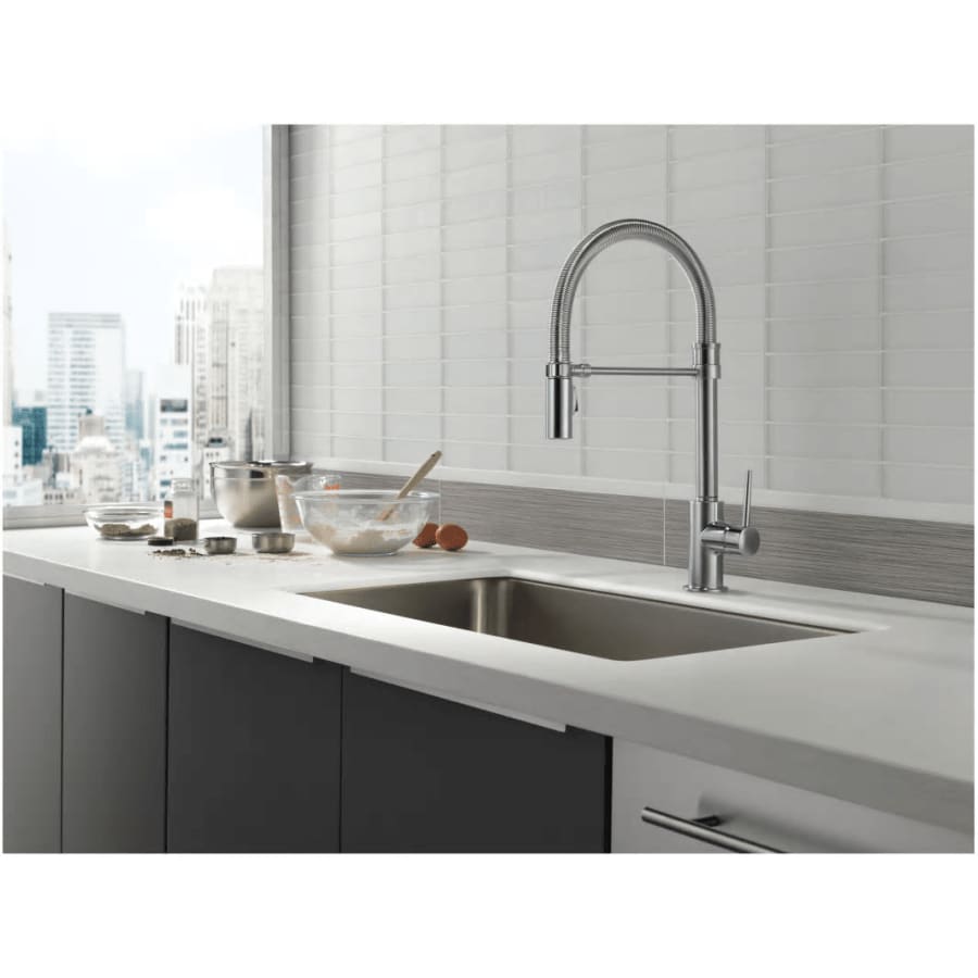 Trinsic 1.8 GPM Single Hole Pre-Rinse Pull Down Kitchen Faucet
