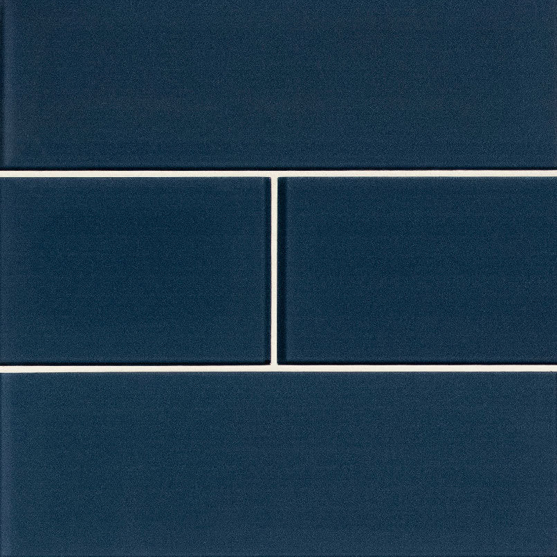 Midnight Glass Subway Tile