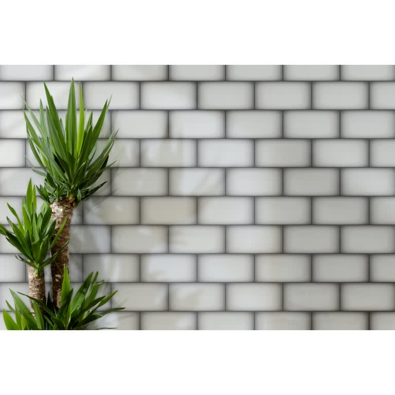 OMBRE SILVER GLOSSY 6X12