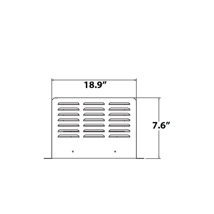 Outdoor Vent Cap for NC380-SV-ASME