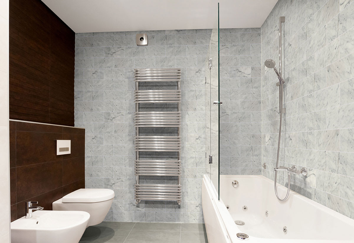 Carrara White Subway Tile