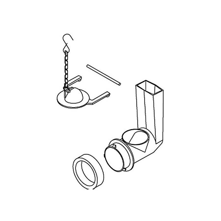 Flush Valve Assembly Kit, For Use With Rialto® Model K-3386 1-Piece Round-Front 1.6 gpf Toilet