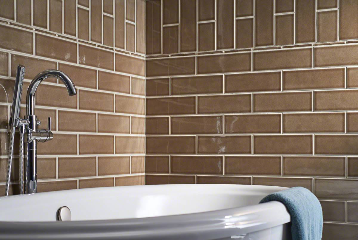 Artisan Taupe Subway Tile