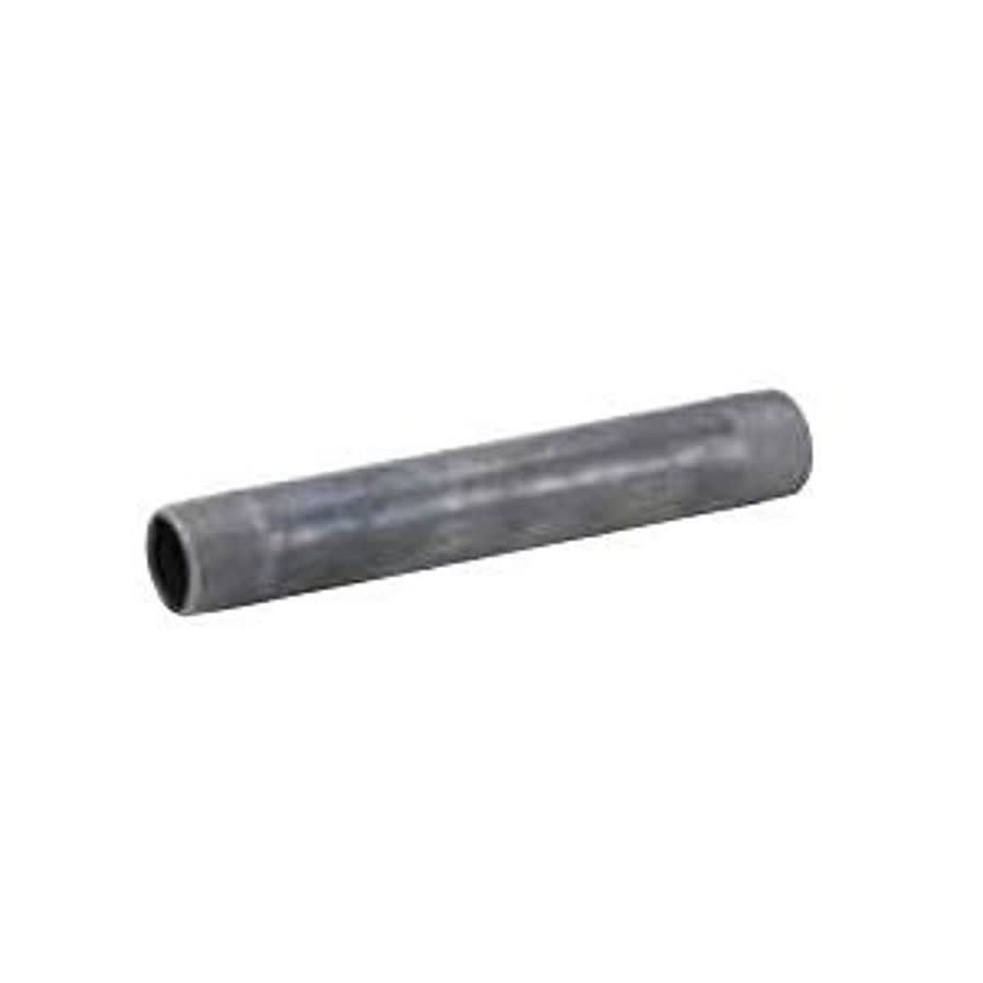 Nipple, 4 in, 18 in L, MNPT, Steel, Black, SCH 40/STD