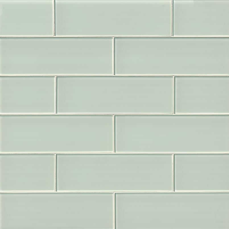 Arctic Ice Glass Subway Tile