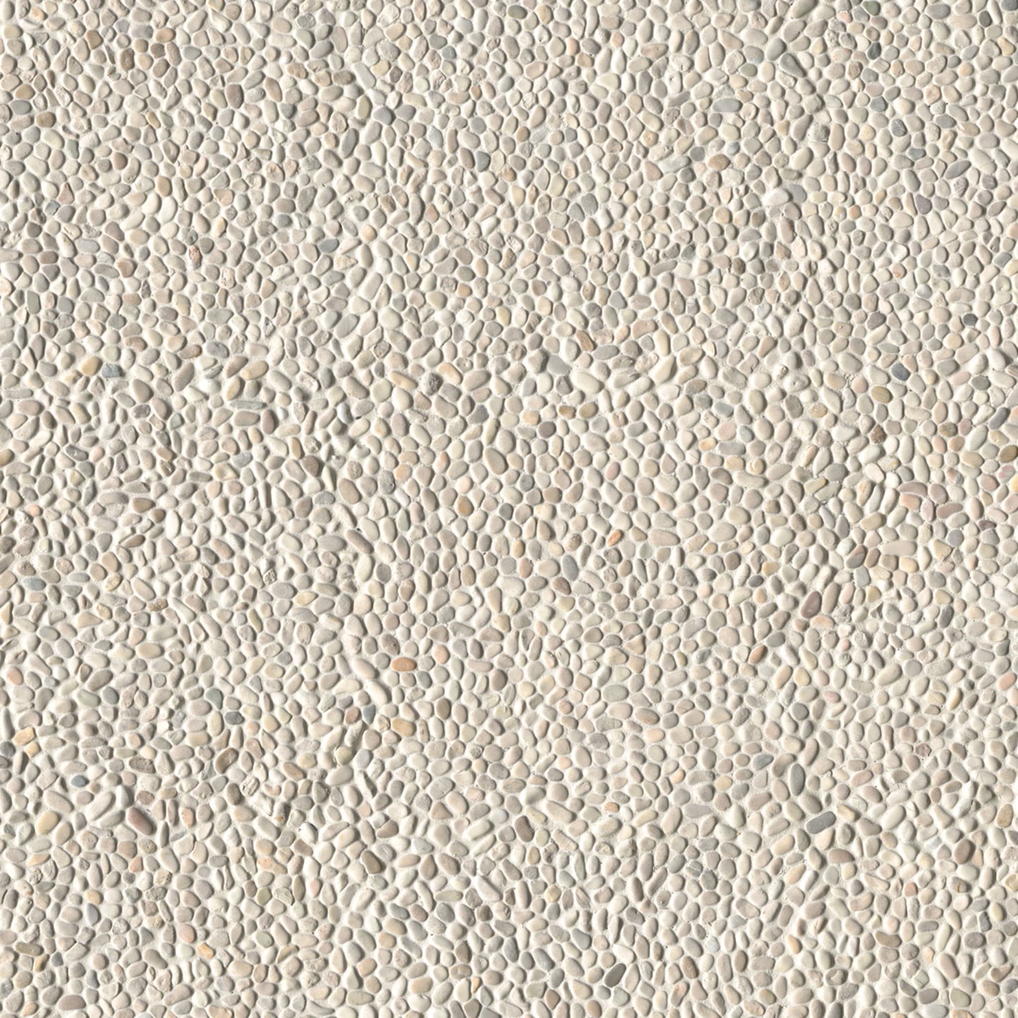 Ivory White Mini Pebble
