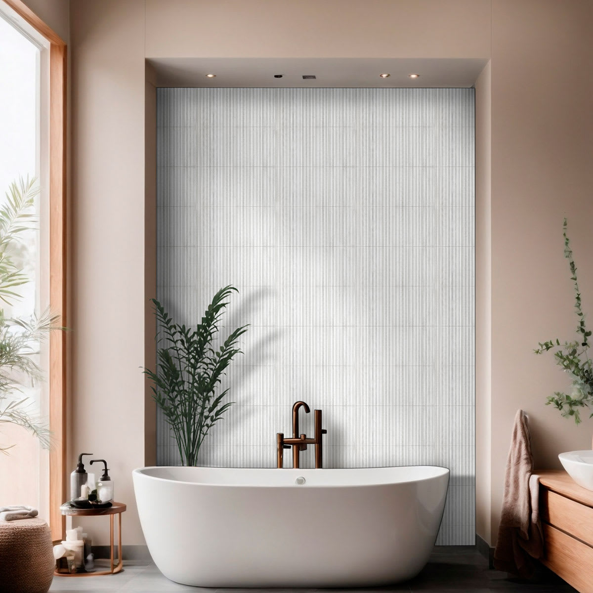 Arabescato Venato Tile Slat Honed