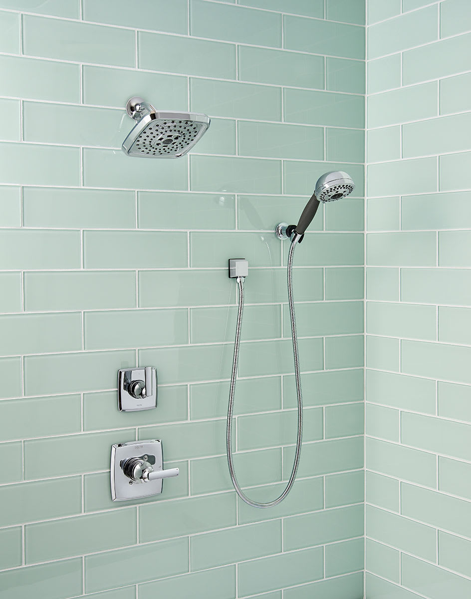 Arctic Ice Glass Subway Tile