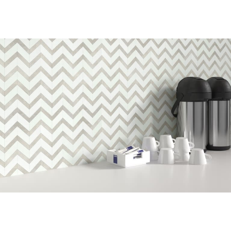 BIZOU WHITE/CREAM PL CHEV/MO