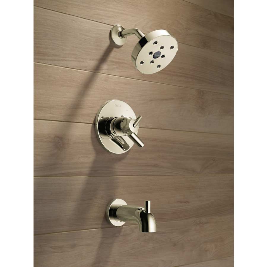 Trinsic Monitor 17 Series Dual Function Pressure Balanced Tub and Shower with Integrated Volume Control - Less Rough-In Valve