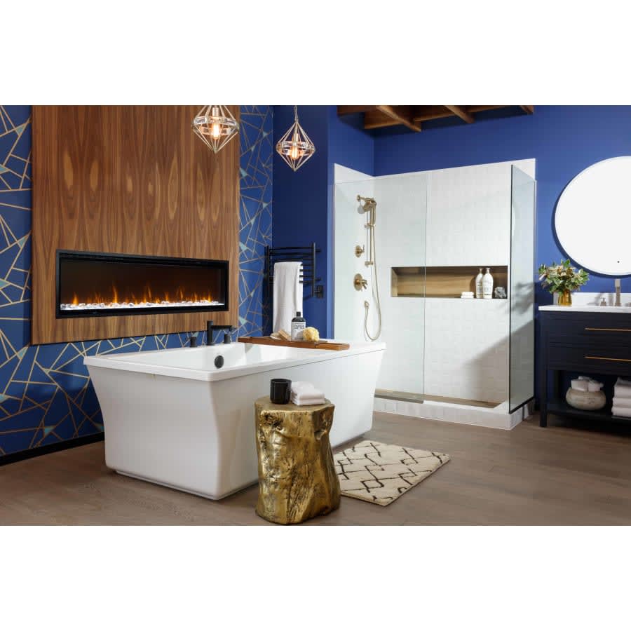 Deck Mounted Roman Tub Filler Trim from the Align Collection (Less Valve)