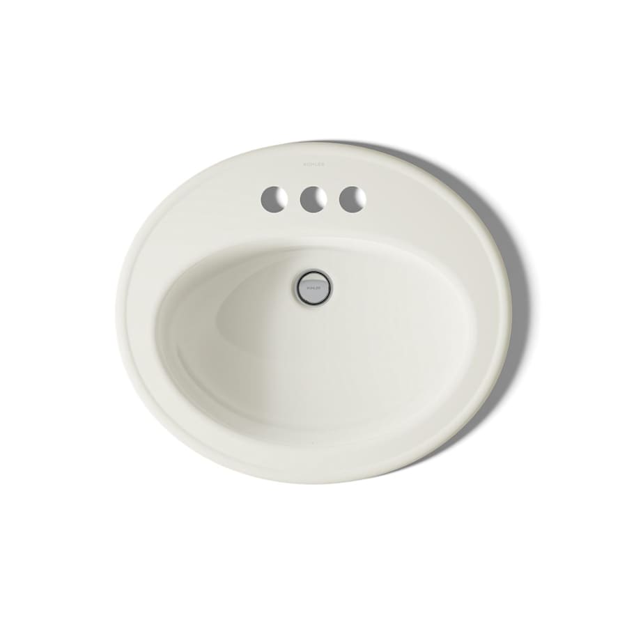 Pennington 20-1/4" Drop In Bathroom Sink with 3 Holes Drilled and Overflow