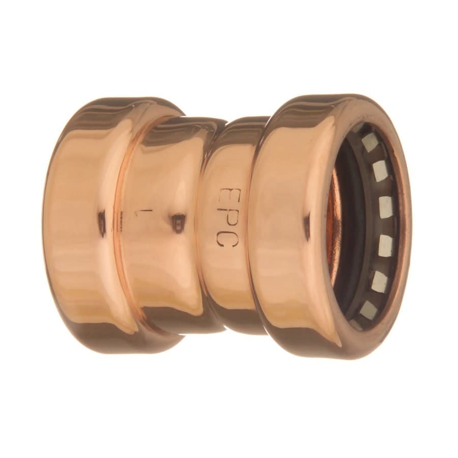 TECTITE™ Coupling, 1 in, Push, Copper