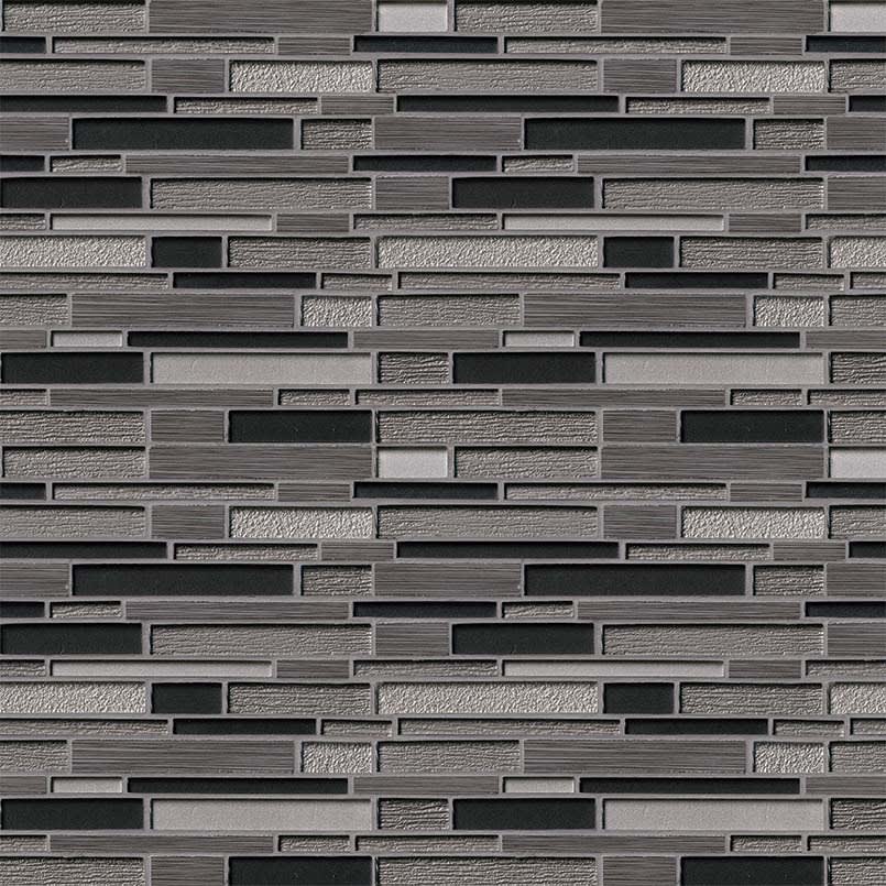 Metro Gris Blend Interlocking 8mm