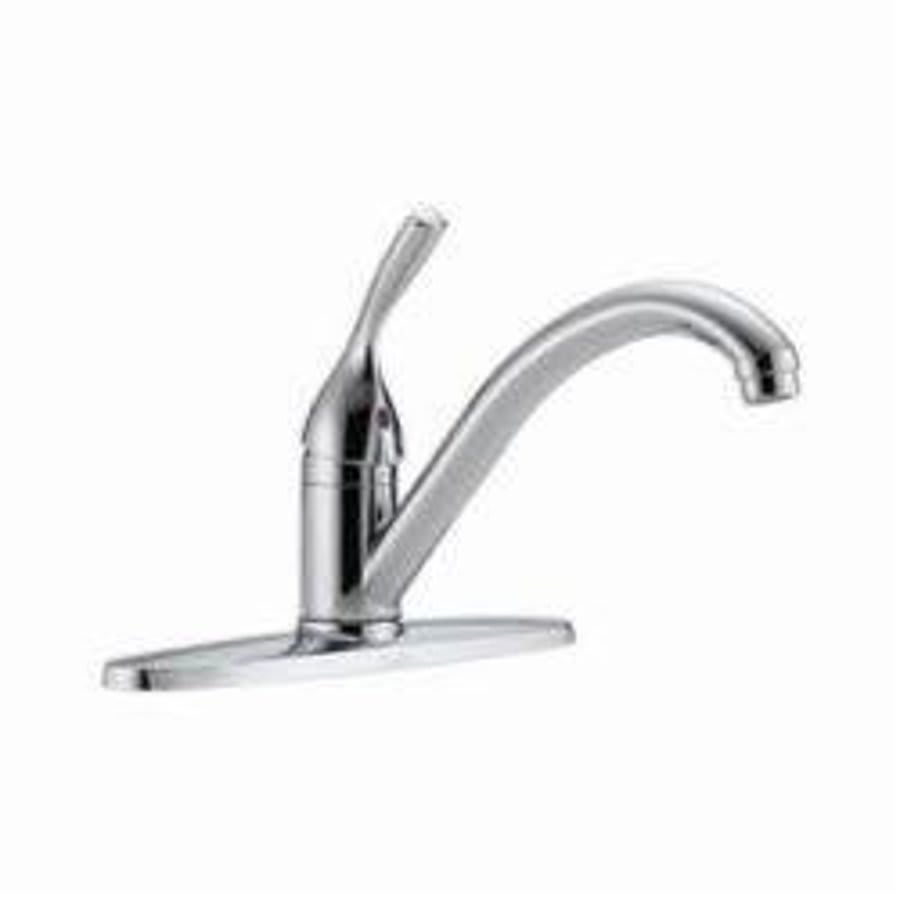 Classic Kitchen Faucet, Deck Mount, ADA, 1 Lever Handle, 3-Hole, Chrome